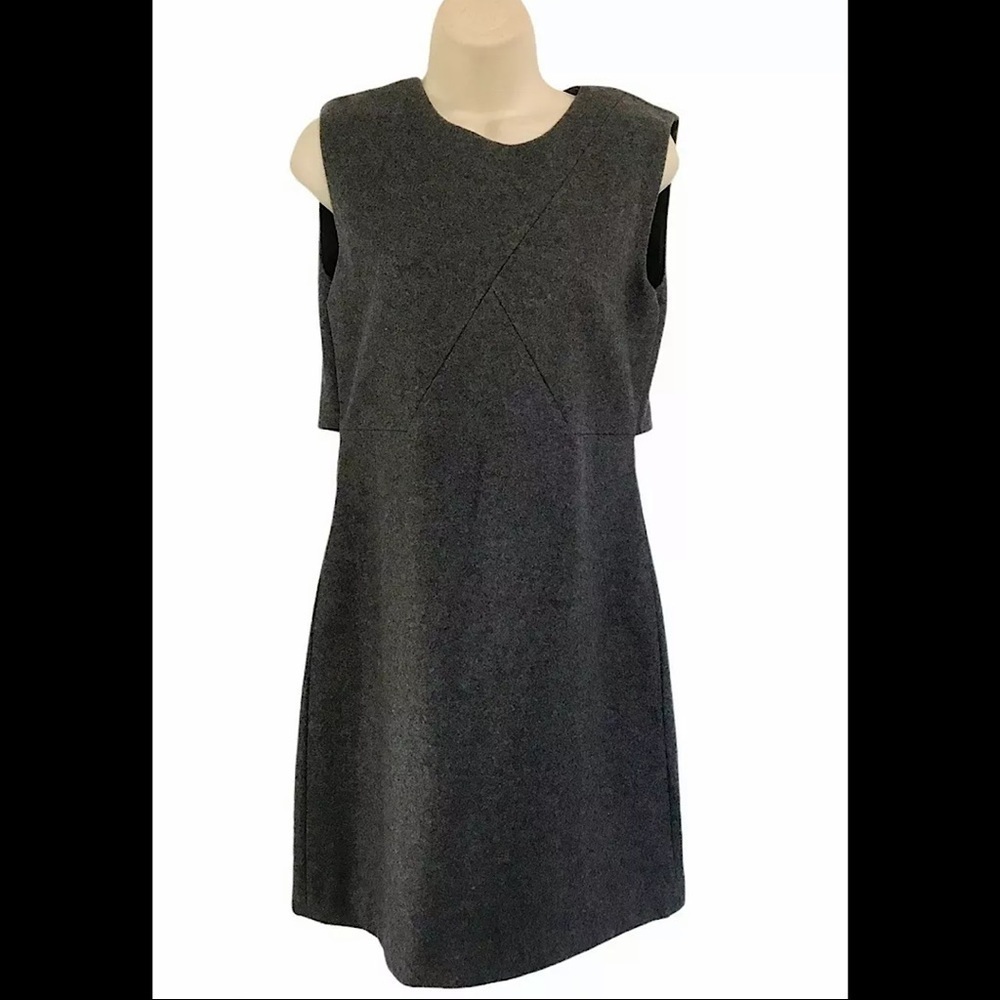 Kate Spade Saturday Gray Wool Blend Career Dress